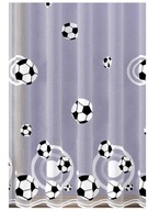 Detská záclona BALLS chlapec FUTBAL 250x150