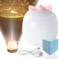 NOČNÁ LAMPA STARS SKY PROJEKTOROVÁ LAMPA PRE DETI OTOČNÁ 360 LED USB NOČNÁ LAMPA STARS SKY PROJEKTOROVÁ LAMPA PRE DETI OTOČNÁ 360 LED USB