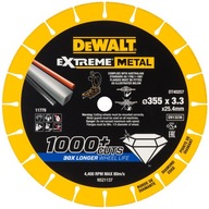 DeWALT Diamond oceľový kovový kotúč 355 mm x 25,4 mm DT40257