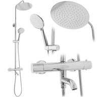 Sprchový set Lungo s termostatom Chrome - REA Sprchový set Lungo s termostatom Chrome - REA