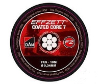 Kábel D.A.M Effzett Core7 Steeltrace Black 10m/16kg Kábel D.A.M Effzett Core7 Steeltrace Black 10m/16kg