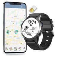 Inteligentné hodinky CALMEAN Hoop 4G GPS IP67 hodinky čierne Inteligentné hodinky CALMEAN Hoop 4G GPS IP67 hodinky čierne