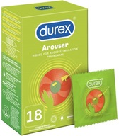 Kondómy DUREX Arouser 18 kusov, rebrované