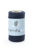 Macrame šnúrka, bavlnená riflovina, 2mm, 300m Macrame šnúrka, bavlnená riflovina, 2mm, 300m