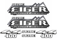 Nálepky SUZUKI Eiger quad v rôznych prevedeniach Nálepky SUZUKI Eiger quad v rôznych prevedeniach