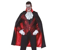 CAPEA čierno-červený Vampire Devil HALLOWEEN CAPEA čierno-červený Vampire Devil HALLOWEEN