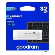 Pendrive GOODRAM 32 GB USB 2.0 UME2 biely Pendrive GOODRAM 32 GB USB 2.0 UME2 biely