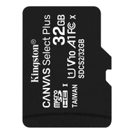 Pamäťová karta Kingston 32GB microSDHC Canvas Select