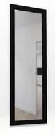 Zrkadlo v čiernom ráme MDF 100x40 13 farieb Zrkadlo v čiernom ráme MDF 100x40 13 farieb