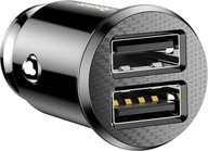 Baseus Grain 2x USB 5V 3,1A nabíjačka do auta, Baseus Grain 2x USB 5V 3,1A nabíjačka do auta,