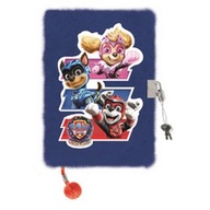 diár MAJEWSKI włochacz s visiacim zámkom PAW PATROL modrý Tlapková PATROL diár MAJEWSKI włochacz s visiacim zámkom PAW PATROL modrý Tlapková PATROL
