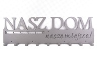 Vešiak na šaty do predsiene, kľúče NÁŠ DOM Vešiak na šaty do predsiene, kľúče NÁŠ DOM