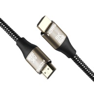 Kábel HDMI 2.1 ULTRA HIGH SPEED UHD 8K 4K 120Hz 2m Kábel HDMI 2.1 ULTRA HIGH SPEED UHD 8K 4K 120Hz 2m