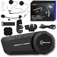 INTERKOM 6 OSÔB BLUETOOTH FREEDCONN KY-PRO V4 EU pre 1 prilbu hovorí po poľsky INTERKOM 6 OSÔB BLUETOOTH FREEDCONN KY-PRO V4 EU pre 1 prilbu hovorí po poľsky