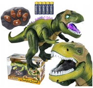 Diaľkovo ovládaný robot dinosaura Diaľkové ovládanie T-REX hučí Chodí Rozsvieti sa + batérie Diaľkovo ovládaný robot dinosaura Diaľkové ovládanie T-REX hučí Chodí Rozsvieti sa + batérie
