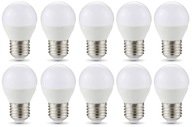 10x E27 LED žiarovka 4,5W=35W - 420lm Teplá biela