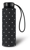 Mała parasolka Happy rain Ultra mini Dots czarna Mała parasolka Happy rain Ultra mini Dots czarna