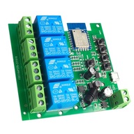 TUYA 4CH DC 5-32V 4 kanály Wifi+RF bez napätia TUYA 4CH DC 5-32V 4 kanály Wifi+RF bez napätia