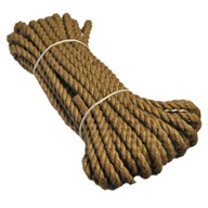 Jutové lano, priemer 20mm - 50m Jutové lano, priemer 20mm - 50m