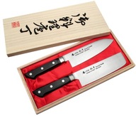 SATAKE Katsu Sada 2 nožov Santoku + Nakiri