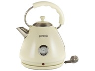 Rýchlovarná kanvica GORENJE K17CLI 2200W 1,7L Krém Rýchlovarná kanvica GORENJE K17CLI 2200W 1,7L Krém