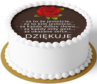 WAFLOVÝ PAPIER ĎAKUJEM ĎAKUJEM ZA TENTO 22CM -29CM WAFLOVÝ PAPIER ĎAKUJEM ĎAKUJEM ZA TENTO 22CM -29CM