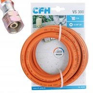 CFH propánová hadica pre turistické valcové horáky 3m CFH propánová hadica pre turistické valcové horáky 3m
