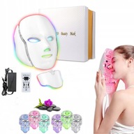 Profesionálna LED maska ​​7 farieb, tvár + krk