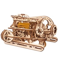 Drevený model ponorky Ugears steampunk Drevený model ponorky Ugears steampunk