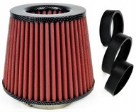 UHLÍKOVÝ kužeľový vzduchový filter + 3 adaptéry UHLÍKOVÝ kužeľový vzduchový filter + 3 adaptéry