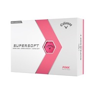 Ružové golfové loptičky CALLAWAY SUPERSOFT matné 12 ks Ružové golfové loptičky CALLAWAY SUPERSOFT matné 12 ks