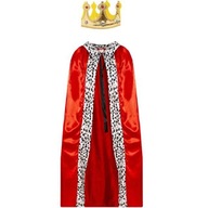 KING kostým king RED pelerína NATIVE ružová uni