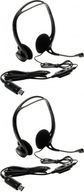 Káblové slúchadlá Logitech PC 960 čierne x2 Káblové slúchadlá Logitech PC 960 čierne x2