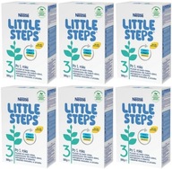 6x Nestlé LITTLE STEPS 3 ďalšie mlieko 500g 6x Nestlé LITTLE STEPS 3 ďalšie mlieko 500g