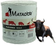Splietaný povraz pre býkov SHEEPHERD WHITE SHEEPHERD 500m FV Splietaný povraz pre býkov SHEEPHERD WHITE SHEEPHERD 500m FV
