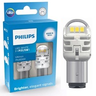 Sada LED žiaroviek Philips P21/5W WHITE 12V