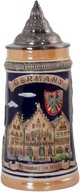 0,85 litra Tento druh nemeckého hrnčeka na pivo s 0,85 litra Tento druh nemeckého hrnčeka na pivo s
