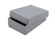 Dekoratívna darčeková krabička 140x100x47mm šedá S
