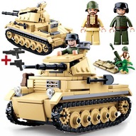 BLOKY TANK PZKPFW II ARMÁDA VOJENSKÉ +LEGO ZBRANE BLOKY TANK PZKPFW II ARMÁDA VOJENSKÉ +LEGO ZBRANE