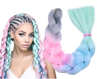 Vrkoče zo syntetických vlasov 4 farby OMBRE EXTENSION BRAIDS AS4-4 Vrkoče zo syntetických vlasov 4 farby OMBRE EXTENSION BRAIDS AS4-4