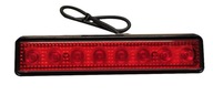 ČERVENÁ lampa 8-LED 12V 24V ČERVENÁ lampa 8-LED 12V 24V