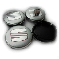 4 kryty kolies SEAT 55 mm strieborná 5F0 601 171 4 kryty kolies SEAT 55 mm strieborná 5F0 601 171