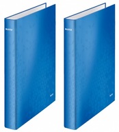 Zakladač Leitz A4 4 krúžky 40mm modrý x2 Zakladač Leitz A4 4 krúžky 40mm modrý x2