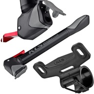 Cyklistická pumpa KLS Kellys Double Pro 30, čierna Cyklistická pumpa KLS Kellys Double Pro 30, čierna