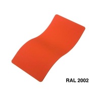 RAL 2002 polyesterový práškový lak s hladkým leskom RAL 2002 polyesterový práškový lak s hladkým leskom
