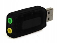 Hudobná zvuková karta USB 5.1