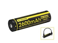 Nitecore 18650 2600mAh 3,6V – 3,7V NL1826R USB Nitecore 18650 2600mAh 3,6V – 3,7V NL1826R USB