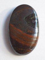 FUSIMA Tiger kabošon železa ~3,7x2,2 cm č.12 FUSIMA Tiger kabošon železa ~3,7x2,2 cm č.12