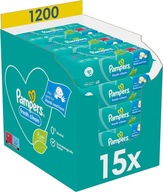 Pampers Fresh Clean vlhčené obrúsky 15 x 80 ks. Pampers Fresh Clean vlhčené obrúsky 15 x 80 ks.