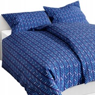 Súprava obliečok z teplej bavlny 140 x 200 + obliečka na vankúš 1 ks 70 x 80 cm obojstranná
